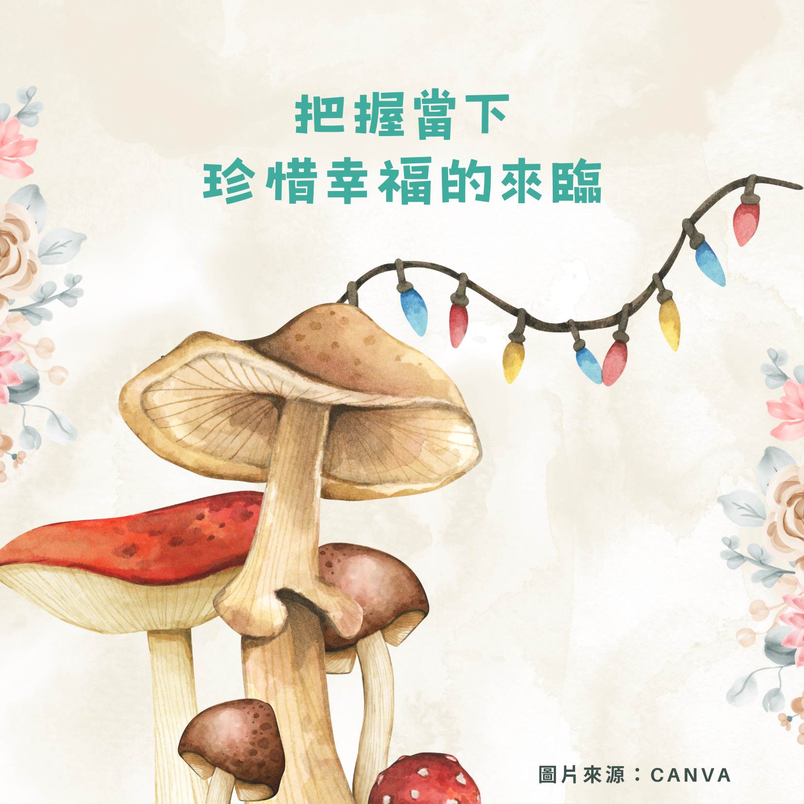 把握當下，珍惜幸福的來臨
