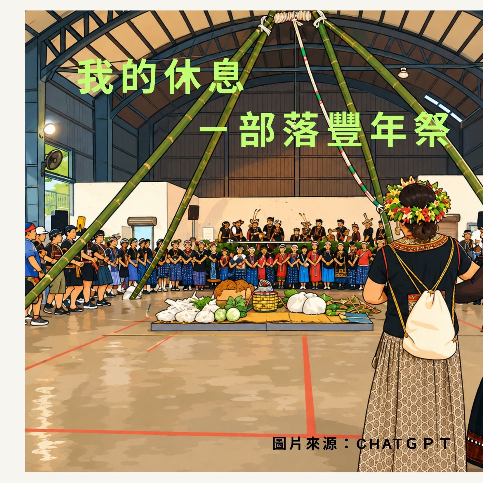 我的休息——部落豐年祭
