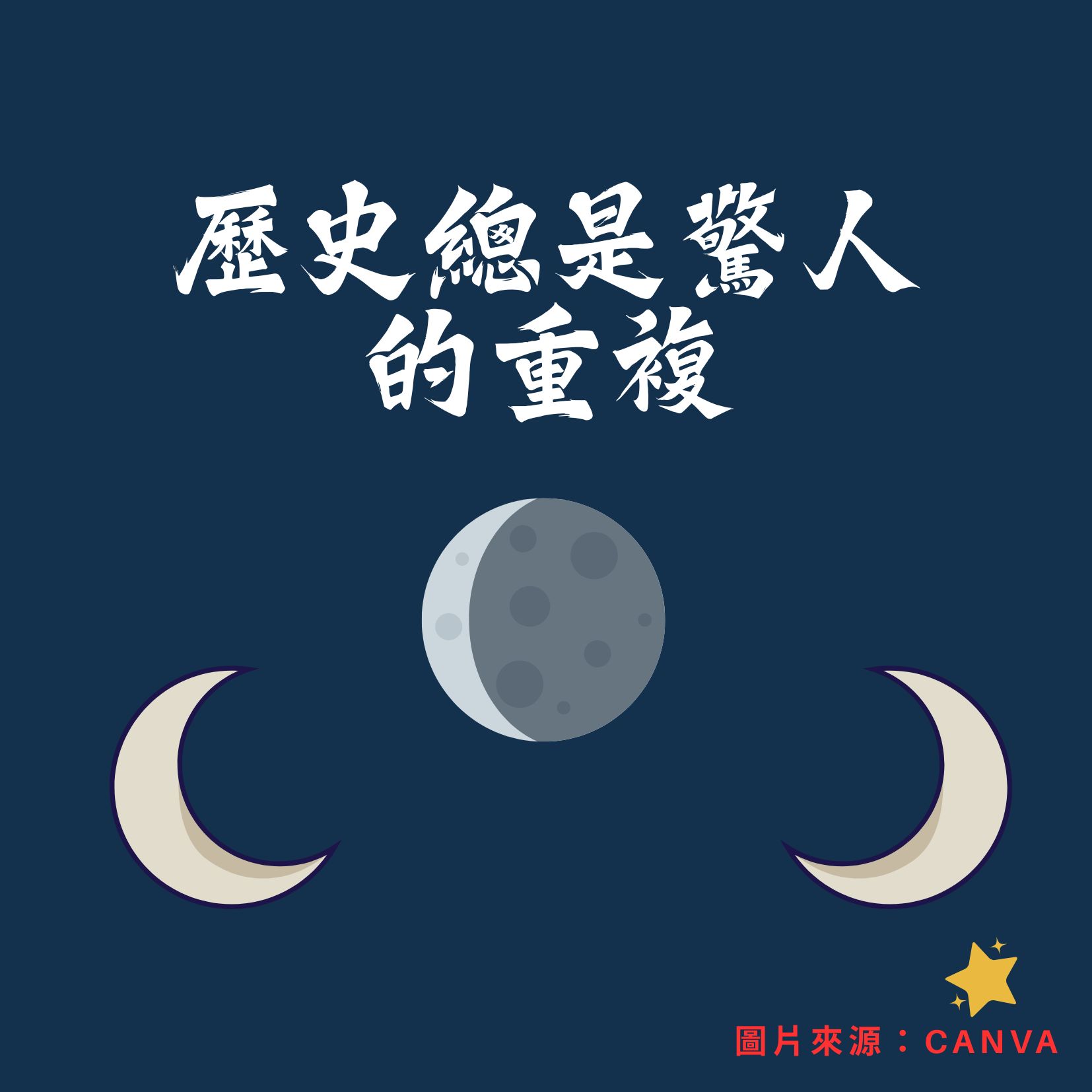 歷史總是驚人的重複
